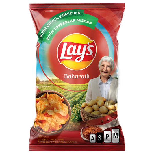 Lay's Baharatli Patates Cipsi Süper Boy 107 g