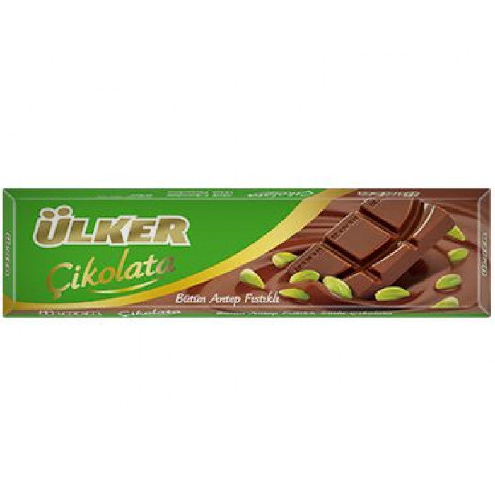 ULKER MILK CHOCOLATE W/PISTACHIOO 30G