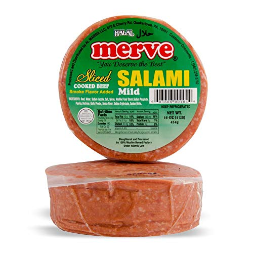 Merve Sliced Salami 1Lb