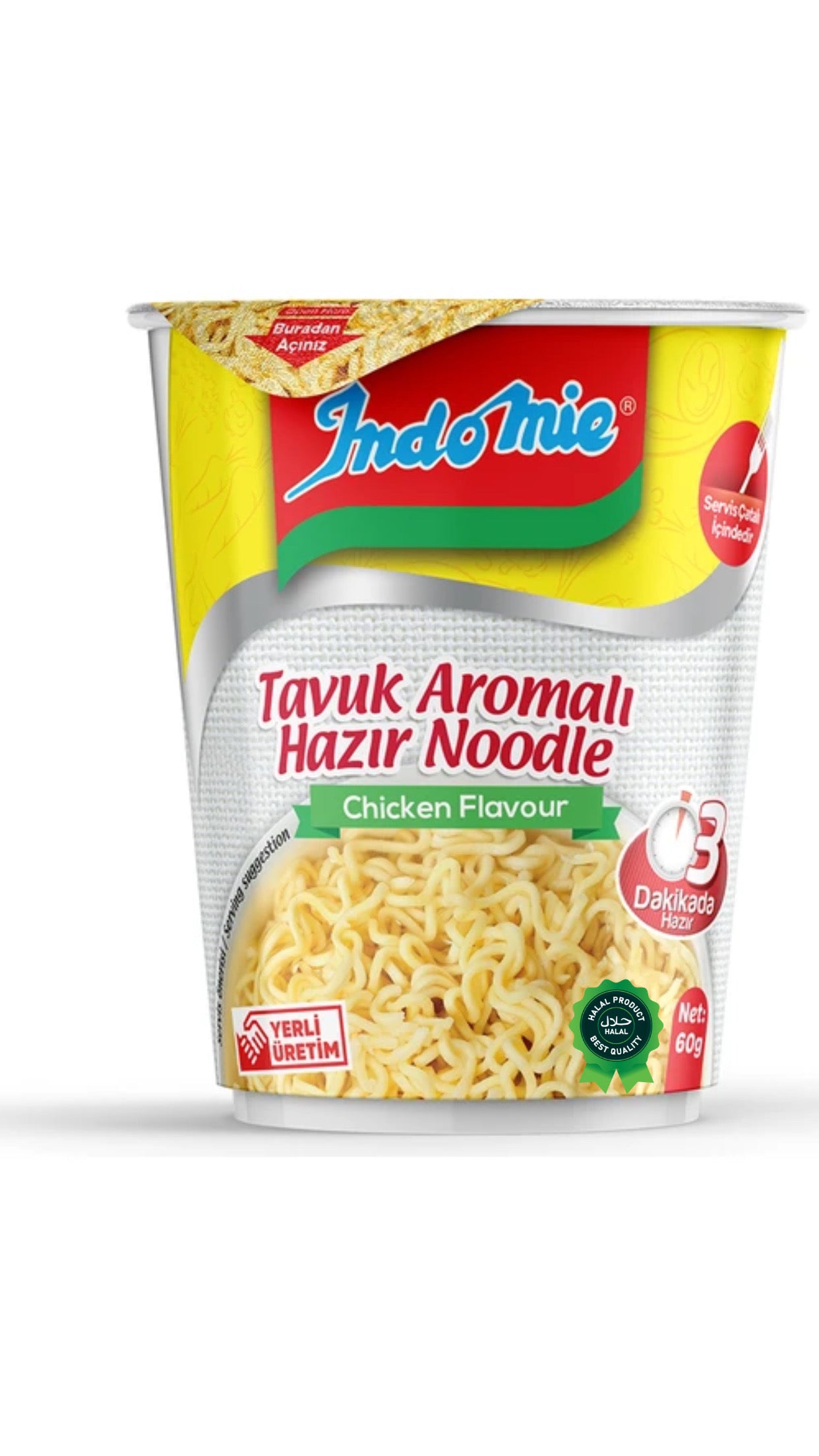 Indomie Noodles Bardak Tavuk 60 Gr