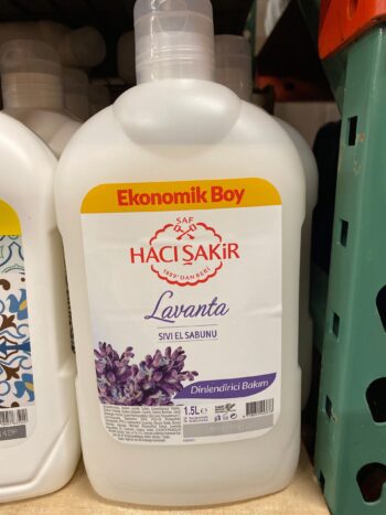 Haci Sakir Liquid Hand Soap Lavanta 1.5L