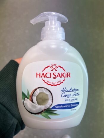 Haci Sakir Liquid Soap Coconut 300Ml