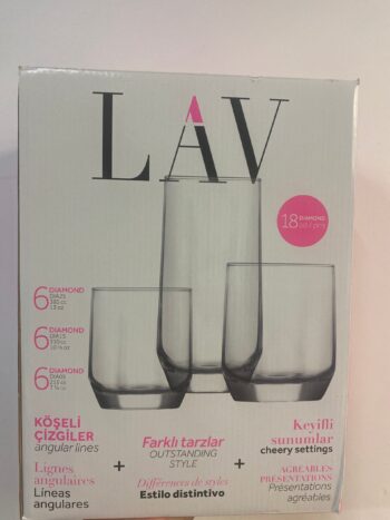 Lav Diamond 18pcs