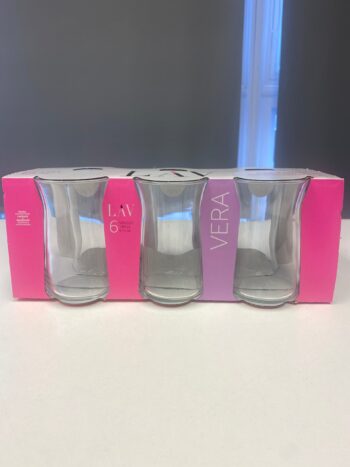 Lav Vera 6pc glass set