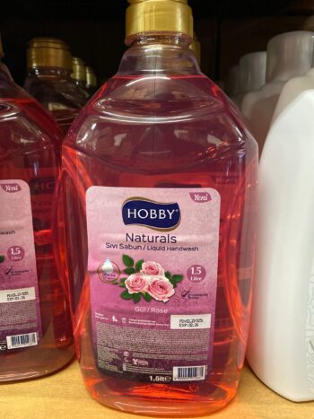 Hobby Liquid Hand Wash Rose 1.5Lt