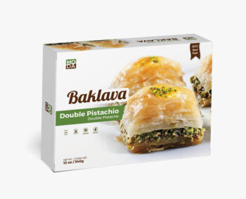 MODA BAKLAVA  DOUBLE PISTACHIO 340GR