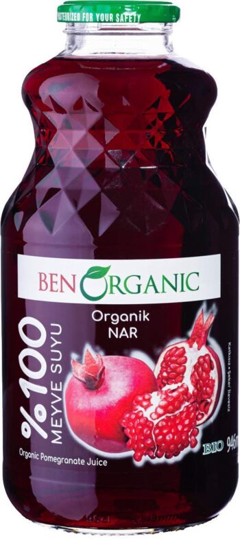 BEN ORGANIC POMEGRANATE JUICE 946ML